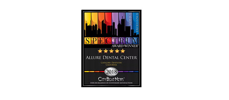 Allure Dental Center Spectrum Award Four Years and Counting