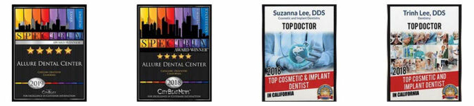 Awards - Allure Dental Center in Mountain View, CA