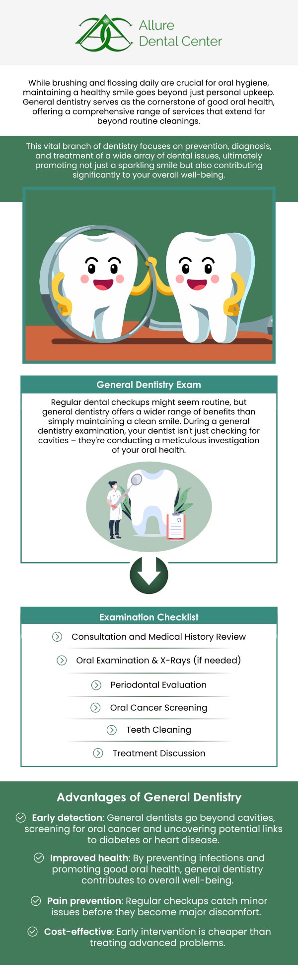 General dentistry at Allure Dental Center includes professional teeth cleaning, digital X-rays, oral cancer screening (for patients 18+), dental sealants, and many more! If you are looking for top-rated dentists, then you should visit Allure Dental Center. Dr. Trinh Lee and Dr. Suzanna Lee are here to help you. For more information, contact us or schedule an appointment online now. We serve patients from Mountain View CA, and surrounding Bay Area cities. General dentistry at Allure Dental Center includes professional teeth cleaning, digital X-rays, oral cancer screening (for patients 18+), dental sealants, and many more! If you are looking for top-rated dentists, then you should visit Allure Dental Center. Dr. Trinh Lee and Dr. Suzanna Lee are here to help you. For more information, contact us or schedule an appointment online now. We serve patients from Mountain View CA, and surrounding Bay Area cities.