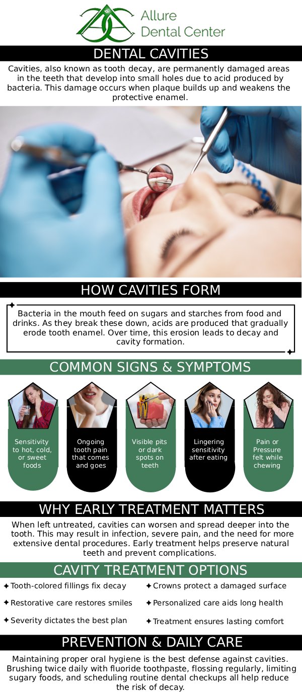 No drill cavity is repaired by filling the cavity without a drill and with clear resin to stop it from getting bigger. At Allure Dental Center, our dentists, Dr. Trinh Lee and Dr. Suzanna Lee offer no-drill fillings that safely, professionally, and comfortably repair teeth that have developed cavities. For more information about our no-drill cavity repair, contact us or schedule an online appointment. We serve patients from Mountain View CA, and surrounding Bay Area cities.