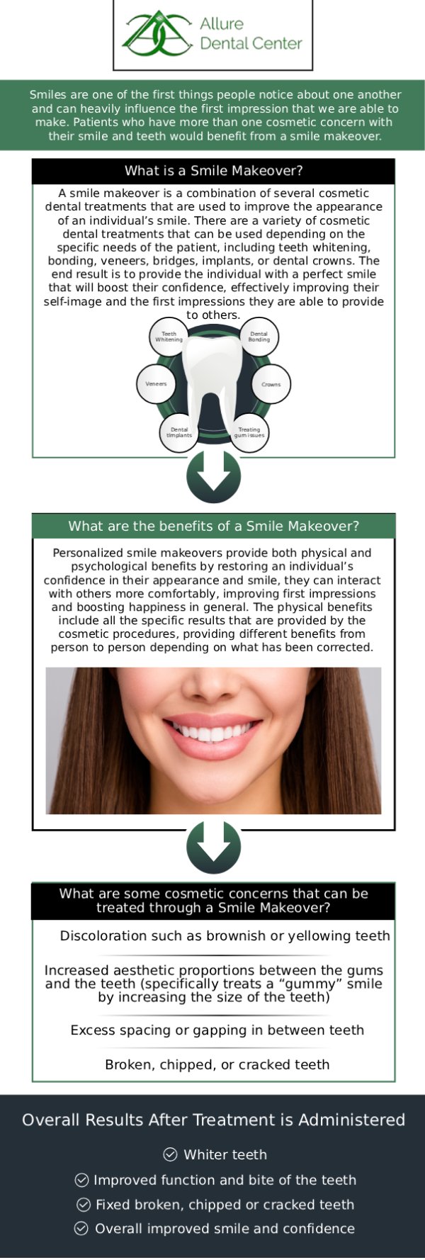 At Allure Dental Center, our comprehensive smile makeover treatments will transform your smile. We provide dental implants, sleep apnea treatment, braces, dental implants, and much more! Our dentists Dr. Trinh Lee and Dr. Suzanna Lee are experts in cosmetic dentistry and can create beautiful smiles to help you achieve your smile goals. For more information, contact us or schedule an online appointment. We serve patients from Mountain View, CA and surrounding Bay Area cities.